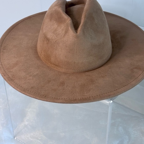 Pro Celia
Big Wide Brim Fedora Hat Women’s Large Felt Panama Rancher Hat No Band - Picture 6 of 8